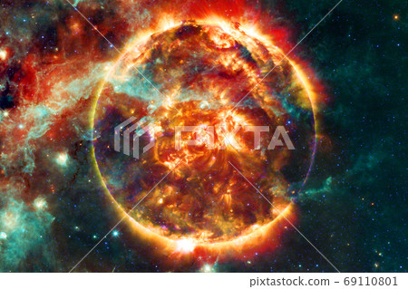 Sun. Solar System. Elements of this image furnished by NASA. Sun. Solar System. Elements of this image furnished by NASA. 69110801