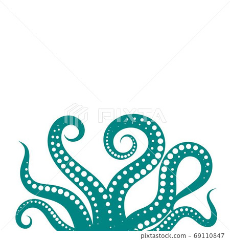 octopus vector icon illustration 69110847