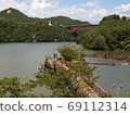 Enakyo (summer) and red bridge 69112314