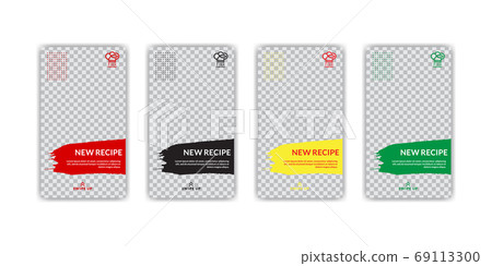 colorful social media stories post for food drink or creative bu colorful social media stories post for food drink or creative bu 69113300