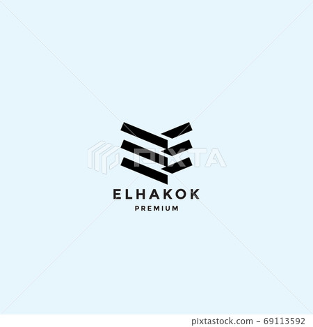 three letter v wings logo design vector template - Stock Illustration ...