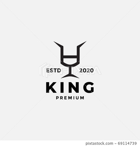 simple lion nose silhouette logo design simple lion nose silhouette logo design 69114739