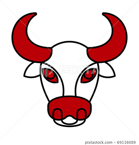 Bulls Logo Outline