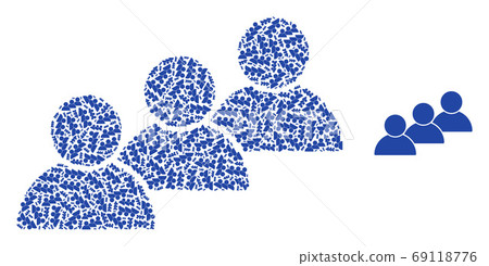 User Cohort Recursion Composition of Self Icons User Cohort Recursion Composition of Self Icons 69118776