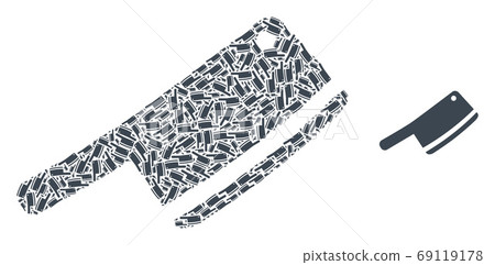 Butchery Blade Recursion Collage of Self Icons 69119178