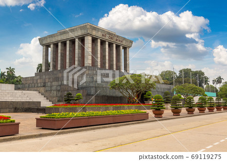 Ho Chi Minh Mausoleum in Hanoi, Vietnam 69119275