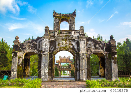 Temple of Literature in Hue, Vietnam 69119276