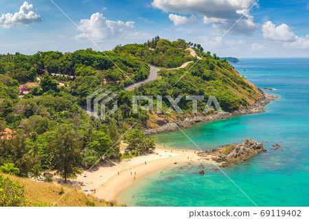 Panoramic view of  Phuket 69119402