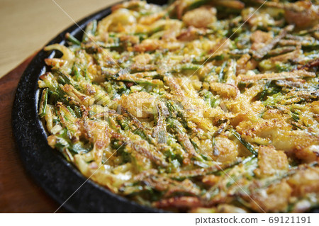 韓國食品Chijimi海鮮Chijimi hemulpajeon 69121191