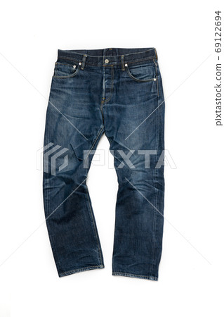 Jeans on white background Jeans on white background 69122694