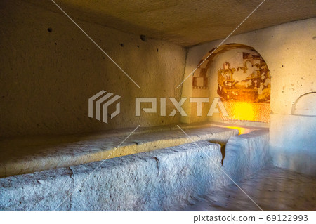 Cave church in Goreme, Cappadocia, Turkey 69122993