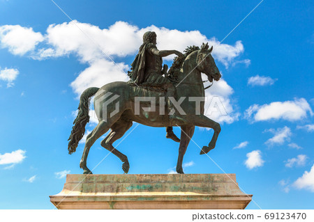 Statue of Louis XIV in Lyon, France Statue of Louis XIV in Lyon, France 69123470