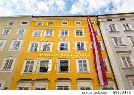 Birthplace of Mozart in Salzburg Birthplace of Mozart in Salzburg 69123489
