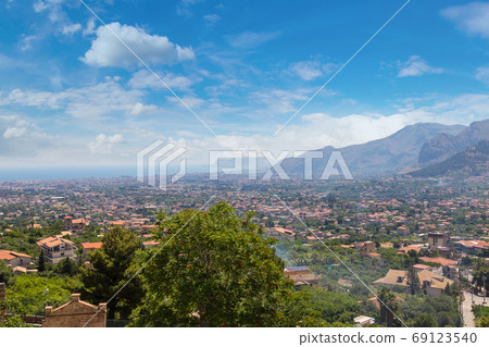 Landscape view near Monreale 69123540