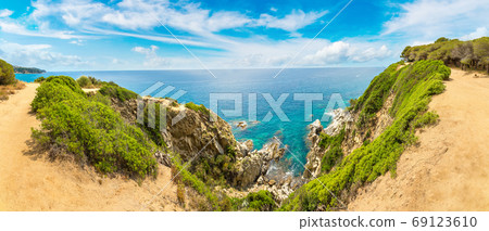 Costa Brava beach, ..Catalonia, Spain 69123610