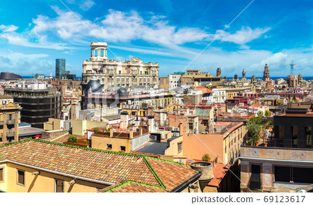 Panoramic view of Barcelona Panoramic view of Barcelona 69123617