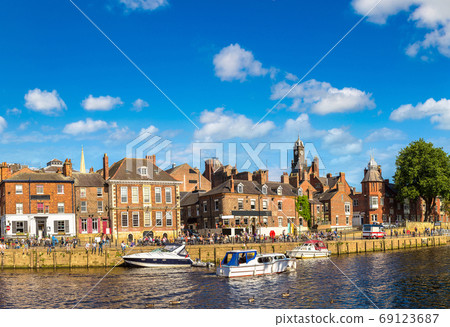 River Ouse in York, England, United Kingdom 69123687