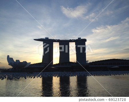 濱海灣金沙在黎明 濱海灣金沙在黎明 69123728