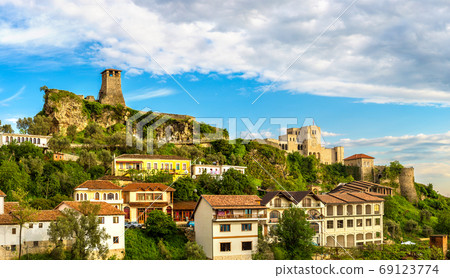 Kruja castle in Albania Kruja castle in Albania 69123774