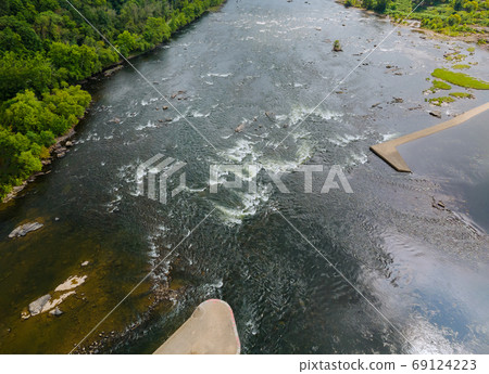 View from the height of the river Delaware View from the height of the river Delaware 69124223