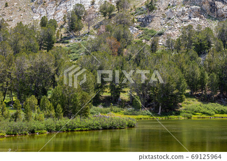 Afternoon view of the beautiful Castle Lake Afternoon view of the beautiful Castle Lake 69125964