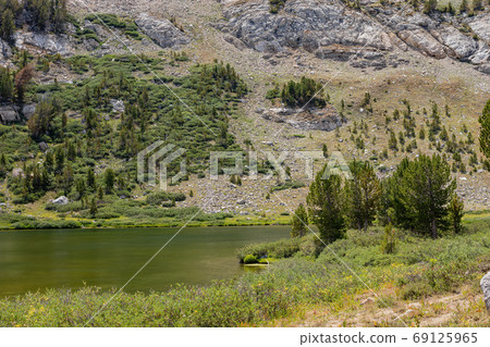 Afternoon view of the beautiful Castle Lake Afternoon view of the beautiful Castle Lake 69125965