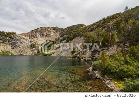 Morning view of the beautiful Liberty Lake 69126020