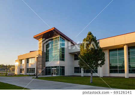 Afternoon view of the beautiful Great Basin College Afternoon view of the beautiful Great Basin College 69126141
