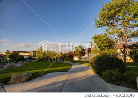 Afternoon view of the beautiful Great Basin College Afternoon view of the beautiful Great Basin College 69126146