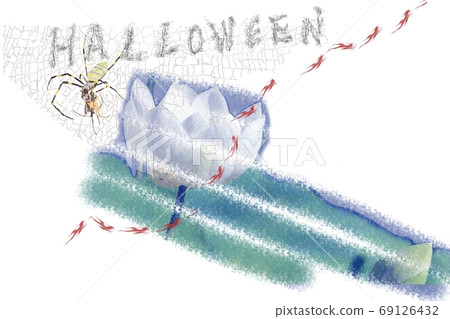 蜘蛛萬聖節邀請 69126432