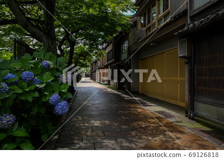 Summer in the main town of Chaya 69126818