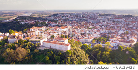 Aerial view of Santarem, Portugal Aerial view of Santarem, Portugal 69129428