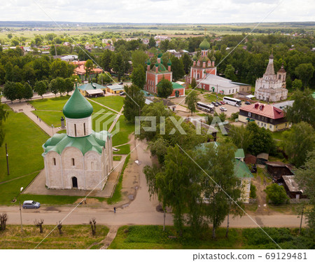 Aerial view of Pereslavl Kremlin, Pereslavl-Zalessky Aerial view of Pereslavl Kremlin, Pereslavl-Zalessky 69129481