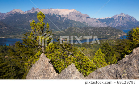 Lago Nahuel Huapi and Cerro Campanario Lago Nahuel Huapi and Cerro Campanario 69129795
