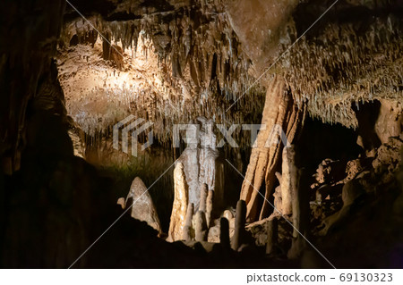Cave of Balzarca. Moravian Karst - the famous caves of the Czech Republic, one of the most famous in Europe 69130323