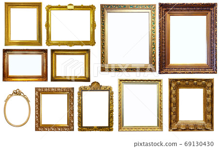 collection of frames isolated collection of frames isolated 69130430