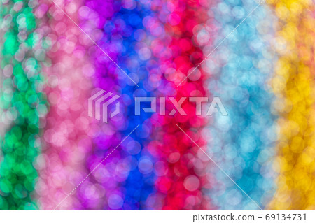 multicolored glitters or sequins bokeh background multicolored glitters or sequins bokeh background 69134731