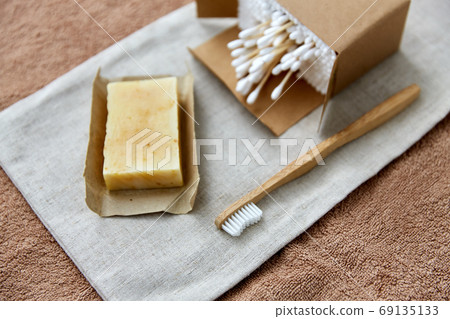 wooden toothbrush, handmade soap cotton swabs wooden toothbrush, handmade soap cotton swabs 69135133