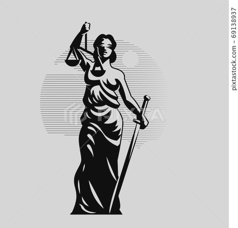 Goddess of Justice Themis. Goddess of Justice Themis. 69138937