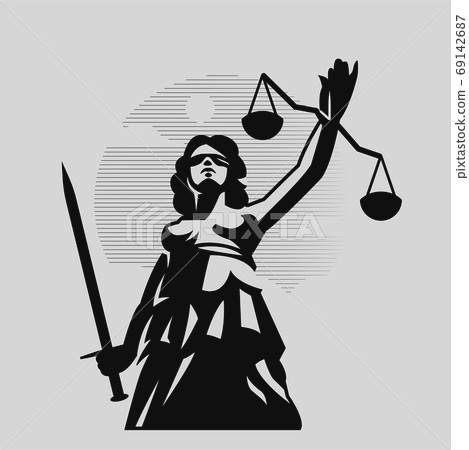 Goddess of Justice Themis. Goddess of Justice Themis. 69142687