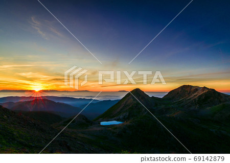 Hakusan morning view 69142879
