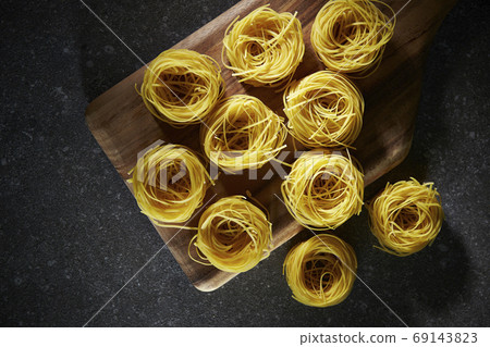 Pasta noodle caperini Pasta noodle caperini 69143823