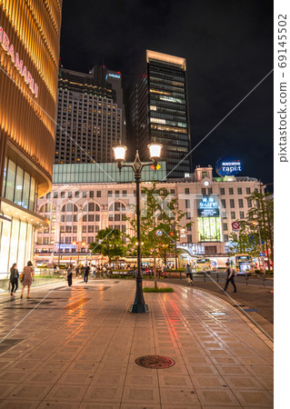 <<Osaka Prefecture>> Nankai Namba Station, Minami night 69145502