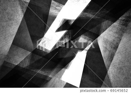 Abstract dark concrete background, mixed media 69145652
