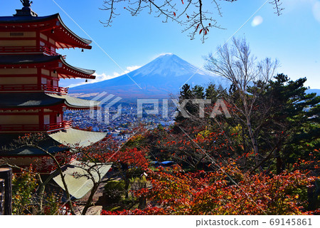 五層和富士山 五層和富士山 69145861