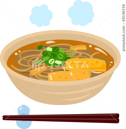 咖哩蕎麥麵和筷子 69146556