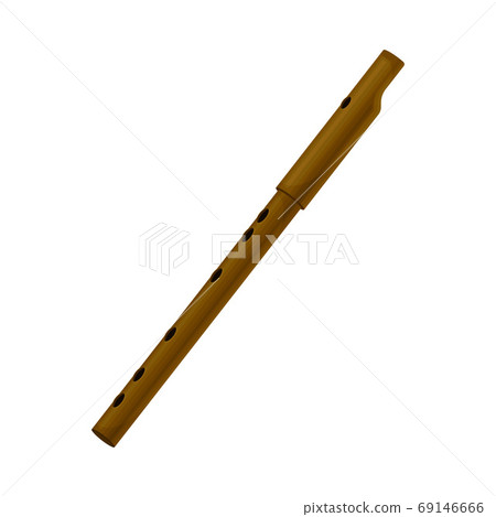 Wind Musical Instrument as Georgia Country Attribute Vector Illustration Wind Musical Instrument as Georgia Country Attribute Vector Illustration 69146666