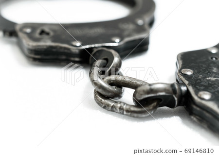 Chain of black handcuffs 69146810