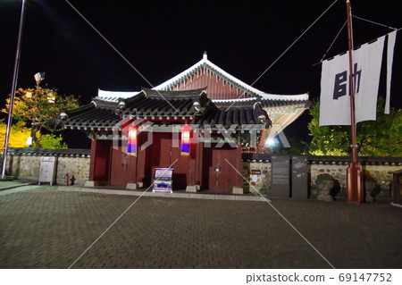 South Korea Jinju Nangang Stream Light Festival Jinju Castle South Korea Jinju Nangang Stream Light Festival Jinju Castle 69147752