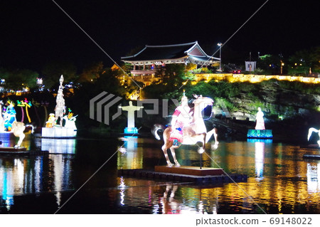 South Korea Jinju Nangang Festival 69148022